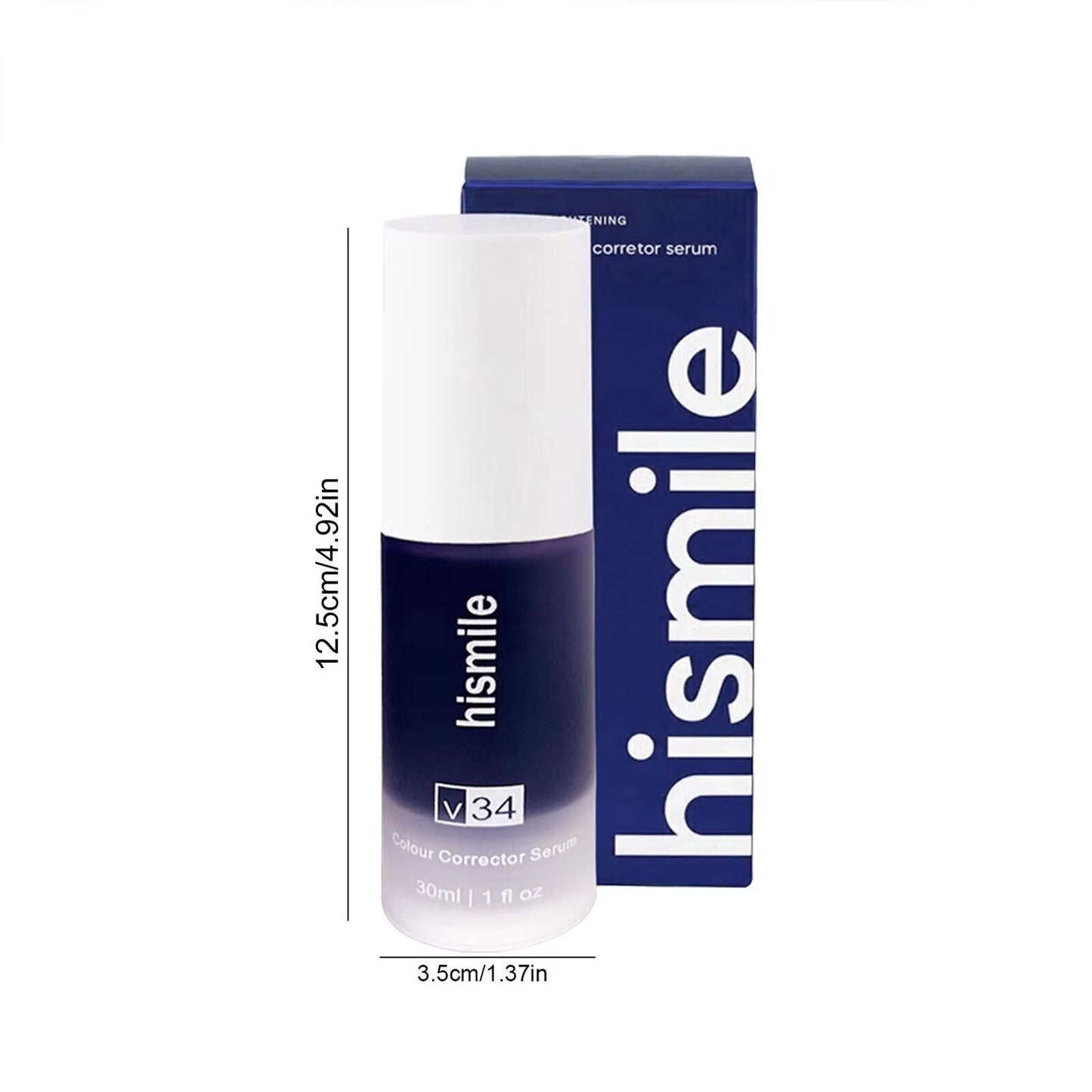 30ml Purple Teeth Whitening Toothpaste - Gentle Formula for Sensitive Teeth, Achieve Brilliant White Smile!