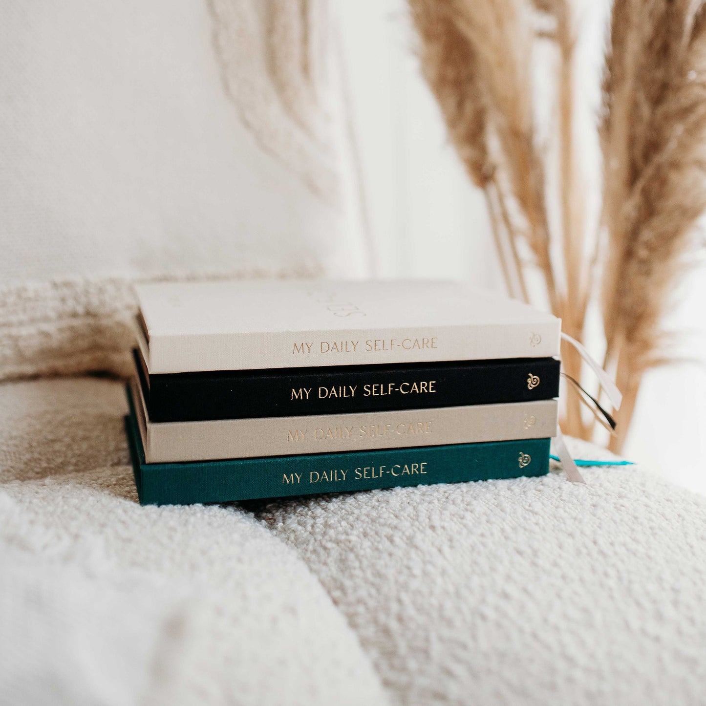 Elevate Your Wellness: My Daily Self-Care Journal (Almond) - The Perfect Luxury Gift for Her with Gratitude and Sticker Sheets