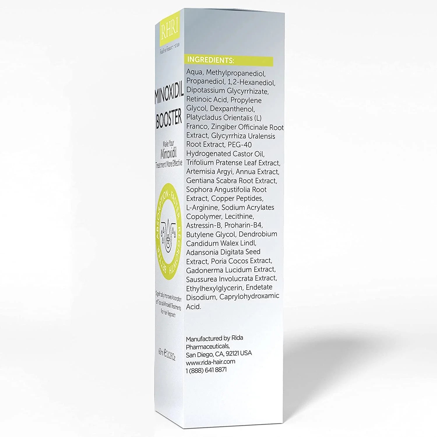 Minoxidil Booster Spray Treatment Hair Loss I Topical Minoxidil Response Activator for Hair Regrowth with Enzymes and Peptides I Stimulator Topical Minoxidil Treatments I Extended Nozzle Application