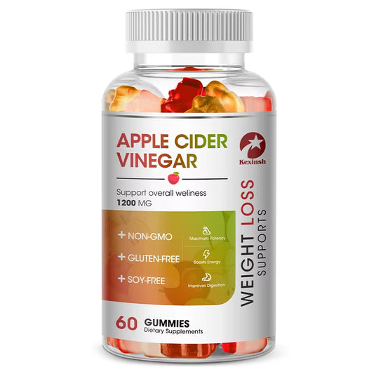 Apple Cider Vinegar Gummy 60 Count | USDA Certified Organic 60 Count | USDA Certified Organic Detox Cleanse Weight Loss