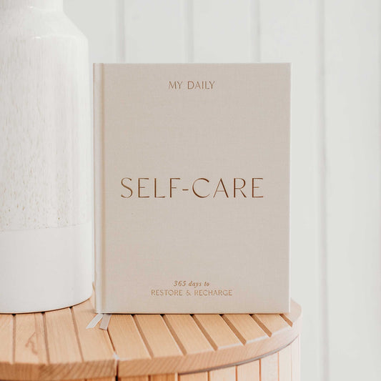 Elevate Your Wellness: My Daily Self-Care Journal (Almond) - The Perfect Luxury Gift for Her with Gratitude and Sticker Sheets