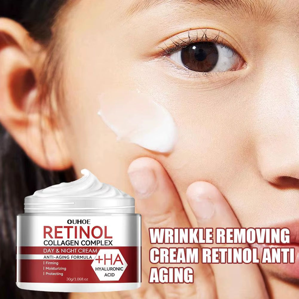 Revitalizing Retinol & Hyaluronic Acid Cream - Anti-Aging, Anti-Wrinkle, and Skin Brightening Water Cream