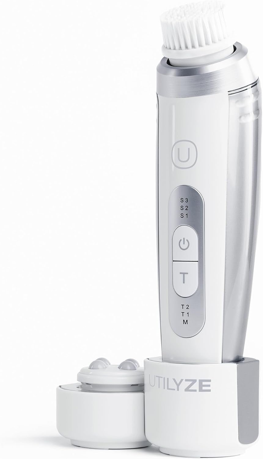 Radiant Pro Deep Pore Skin Exfoliation Brush Head Replacement (Cover Included)