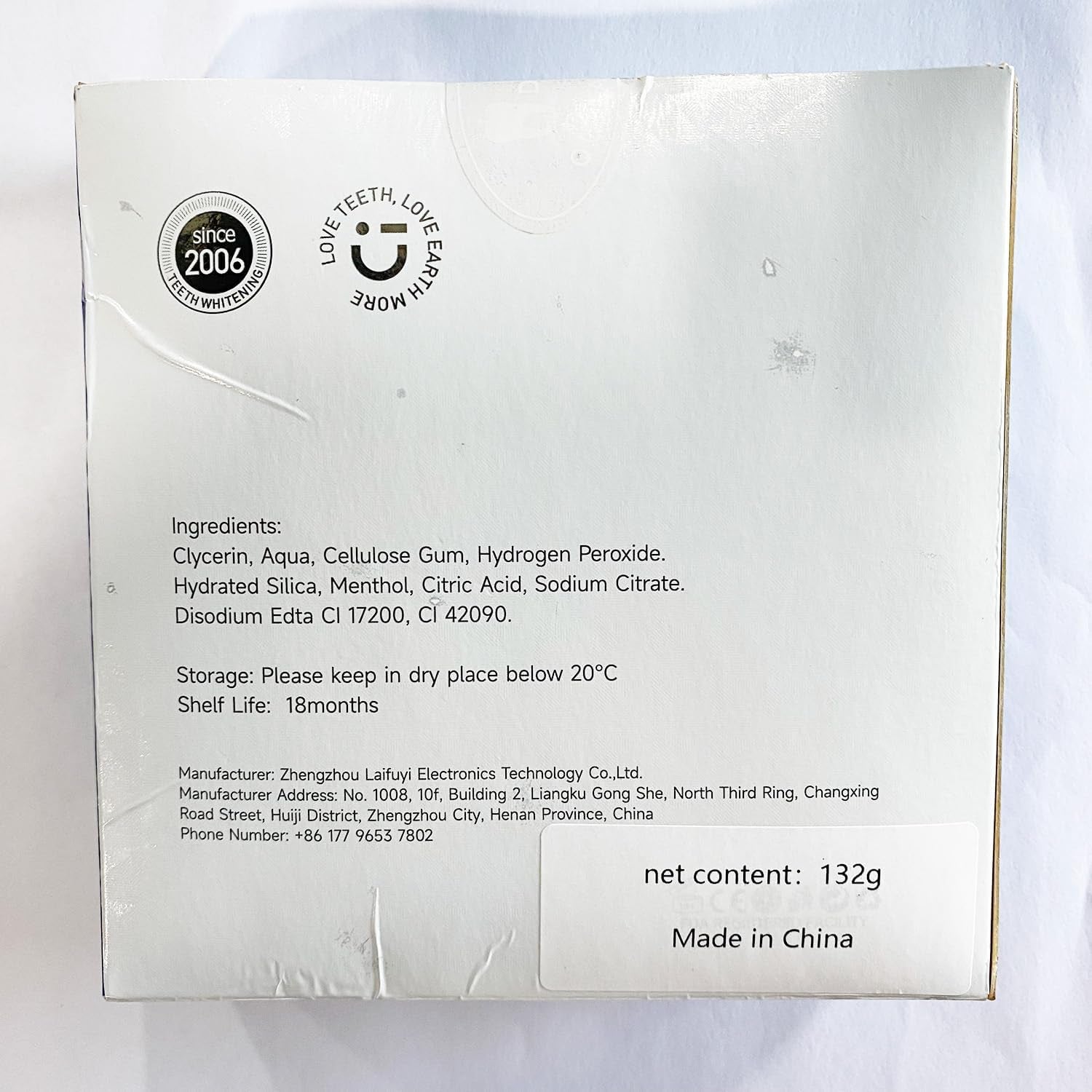 Teeth Whitening Strips V34 Purple Whiten Strips Non Sensitive for Teeth Whitening Efficient Professional Teeth Whitening Kit with Extra Cleaning Wipes, 28Set/56Pcs