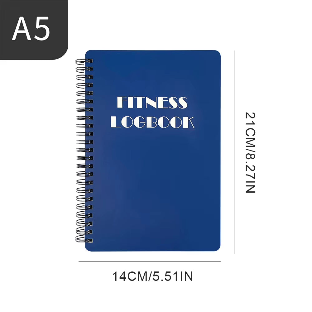 Workout Journal Coiled Planner Log Book Weight Loss Goal Tracking Workout Planner Gym Exercise Notebook for Gym & Home Workouts