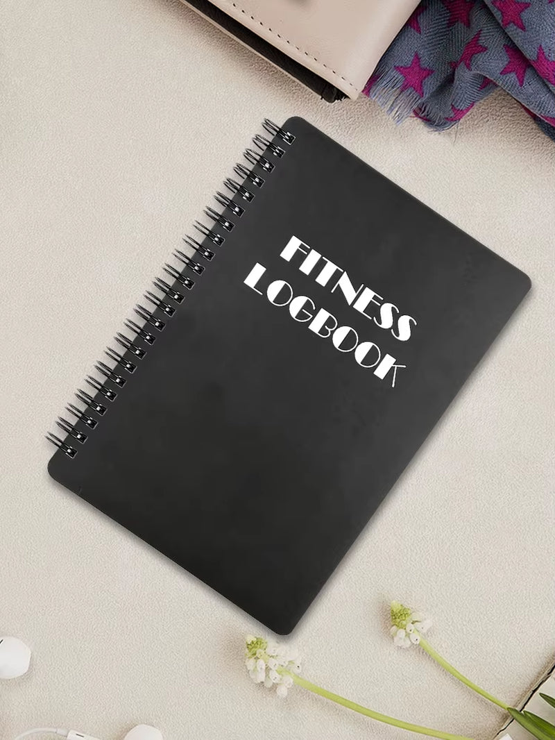 Workout Journal Coiled Planner Log Book Weight Loss Goal Tracking Workout Planner Gym Exercise Notebook for Gym & Home Workouts