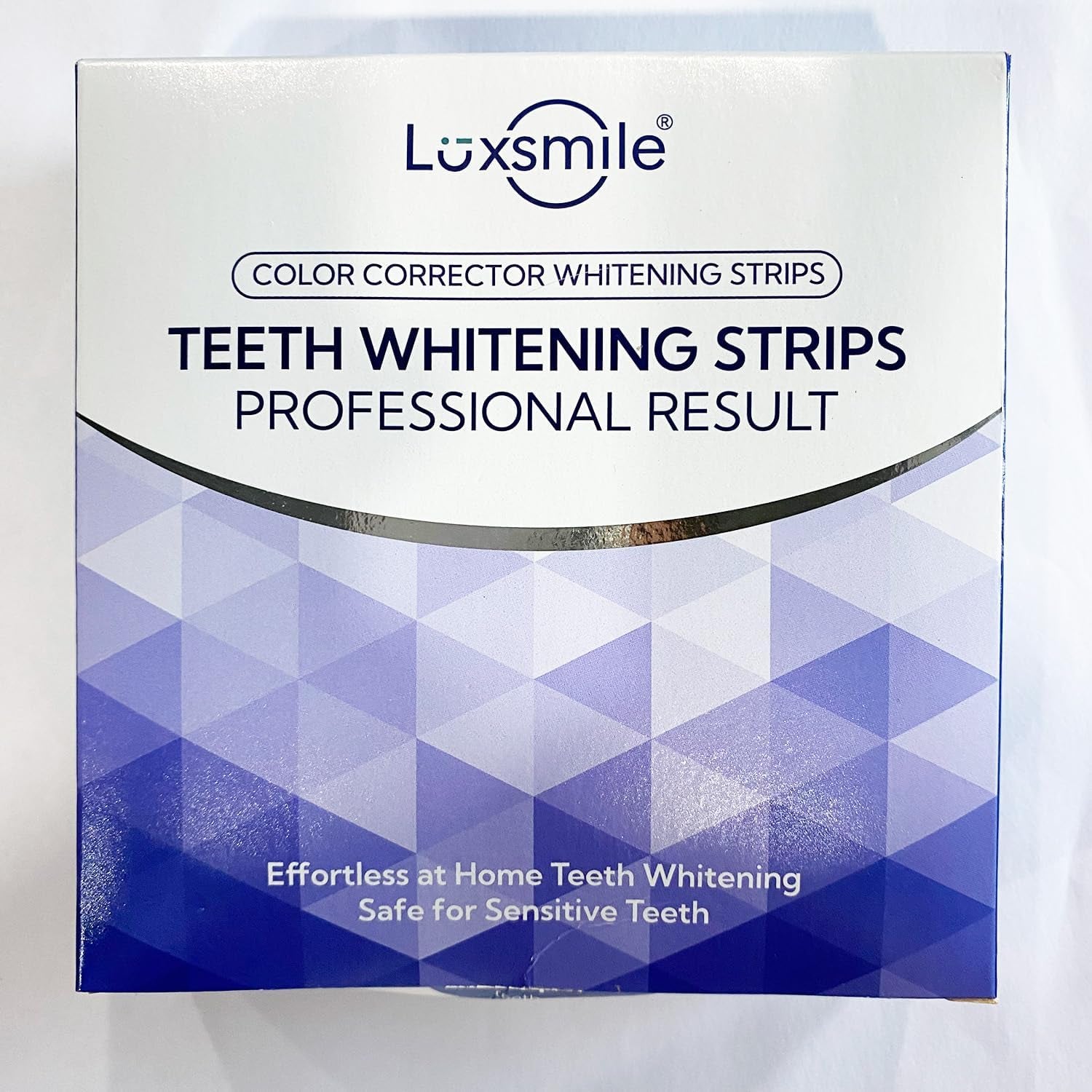Teeth Whitening Strips V34 Purple Whiten Strips Non Sensitive for Teeth Whitening Efficient Professional Teeth Whitening Kit with Extra Cleaning Wipes, 28Set/56Pcs