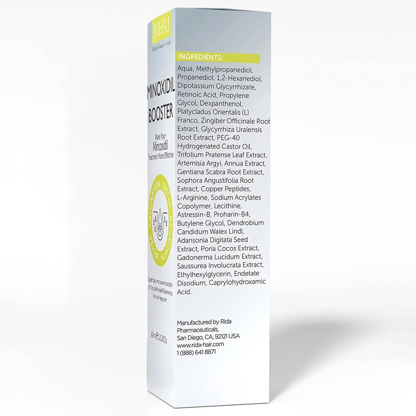 Minoxidil Booster Spray Treatment Hair Loss I Topical Minoxidil Response Activator for Hair Regrowth with Enzymes and Peptides I Stimulator Topical Minoxidil Treatments I Extended Nozzle Application