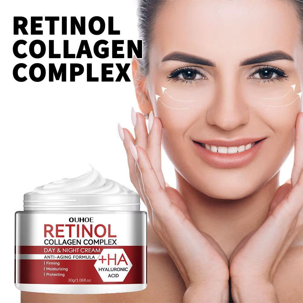 Revitalizing Retinol & Hyaluronic Acid Cream - Anti-Aging, Anti-Wrinkle, and Skin Brightening Water Cream