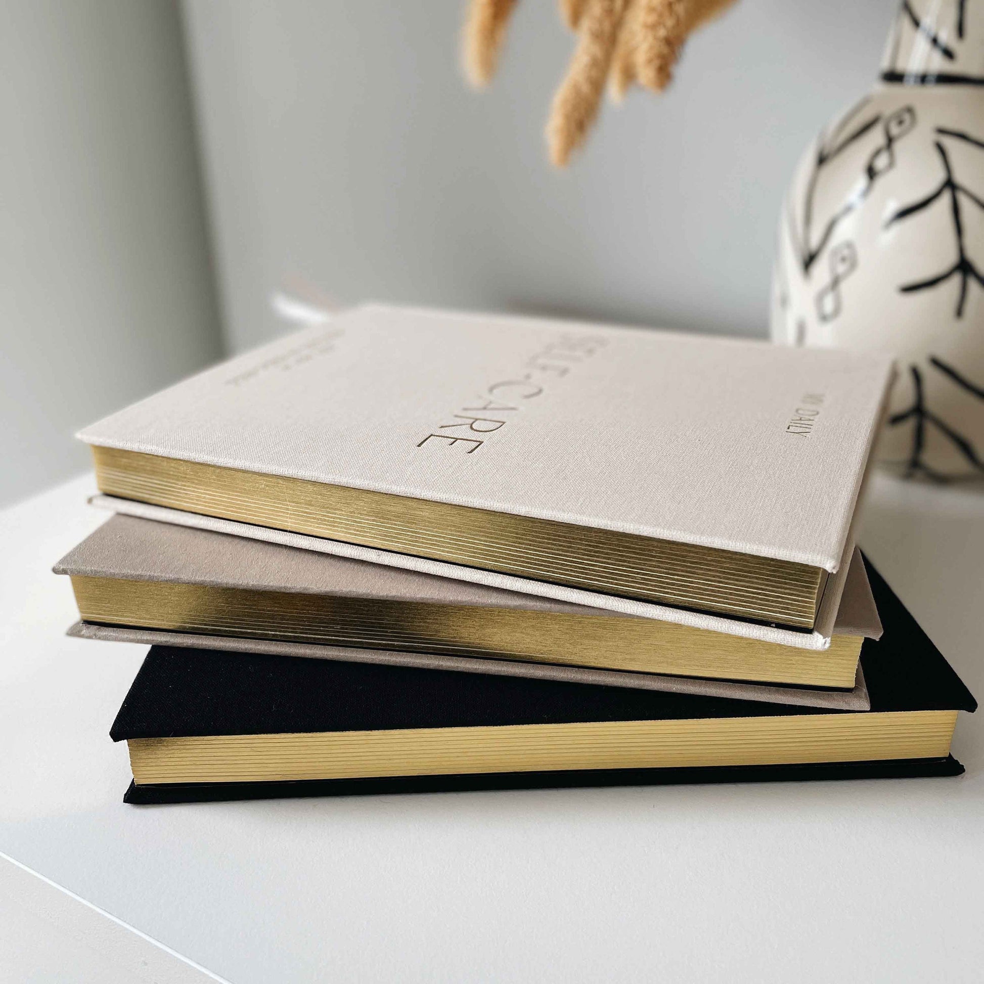 Elevate Your Wellness: My Daily Self-Care Journal (Almond) - The Perfect Luxury Gift for Her with Gratitude and Sticker Sheets
